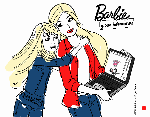 El nuevo portátil de Barbie