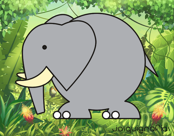 Elefante grande