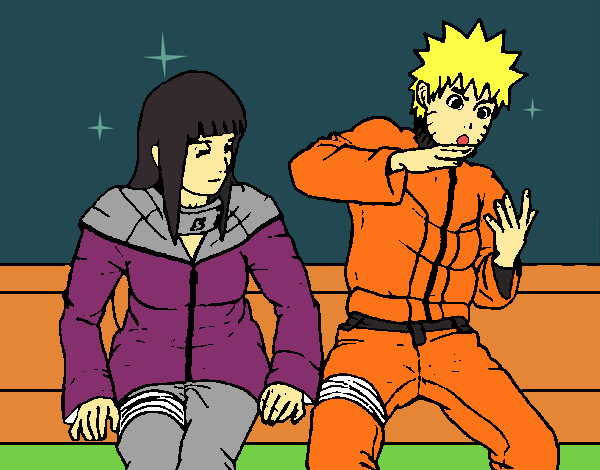 Hinata y Naruto