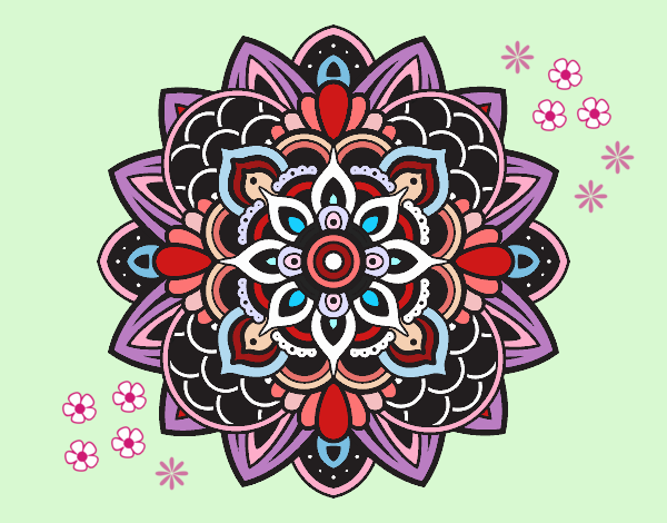 Mandala decorativa