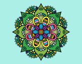 Mandala flor de primavera