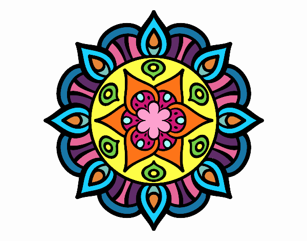 Mandala vida vegetal