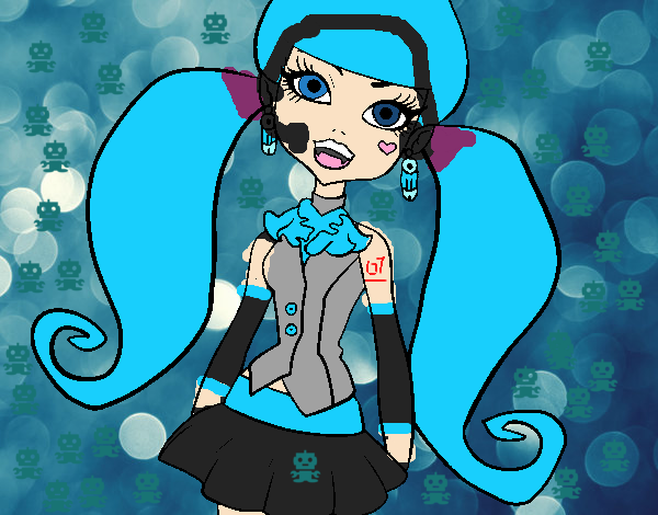 monster high hatsune miku vocaloid