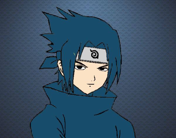 Sasuke enfadado