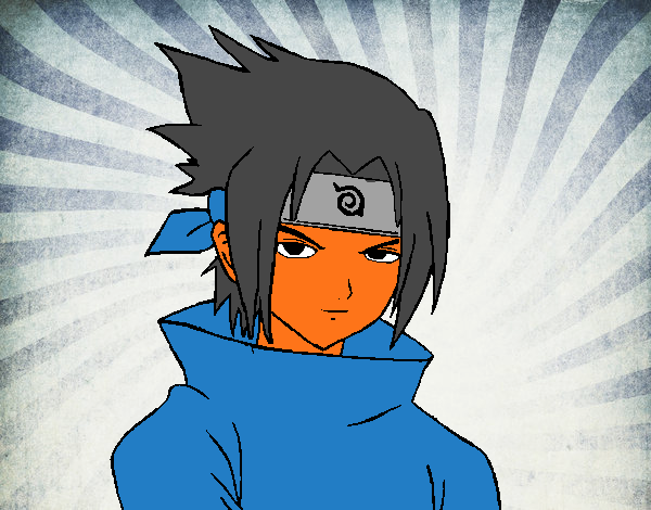 Sasuke enfadado