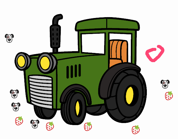 Un tractor