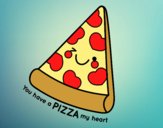 You have a pizza my heart