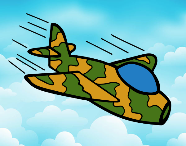 Avión de camuflaje