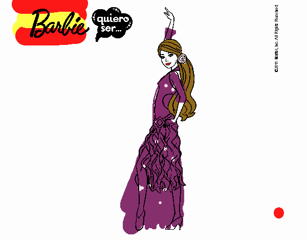 Barbie flamenca