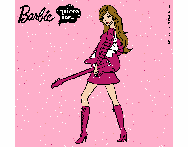 Barbie la rockera