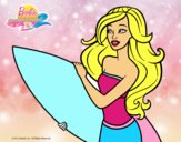 Barbie va a surfear