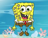 Bob Esponja alegre