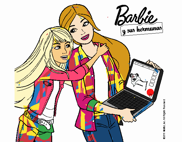 El nuevo portátil de Barbie