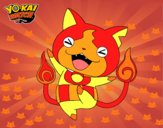 Jibanyan feliz