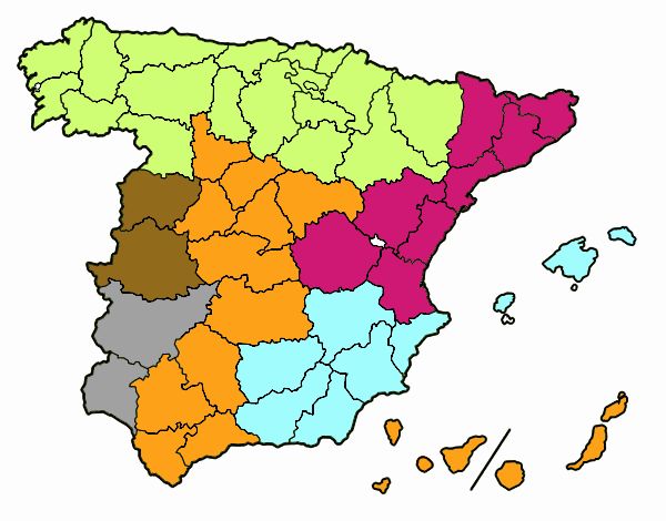 Las provincias de España