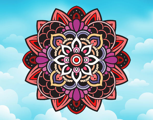 Mandala decorativa