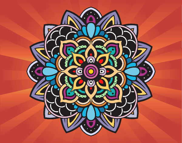 Mandala decorativa