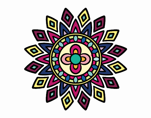 Mandala destellos