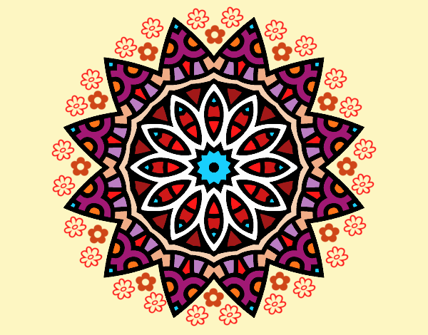 Mandala estrella