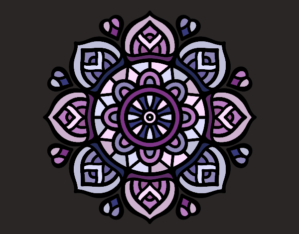 Mandala para la concentración mental