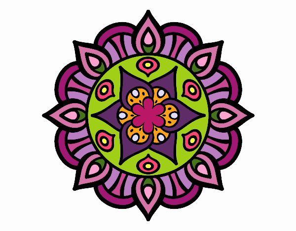 Mandala vida vegetal