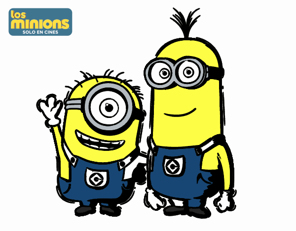 Minions - Carl y Kevin