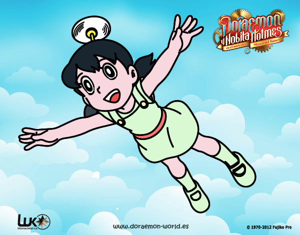 Shizuka volando