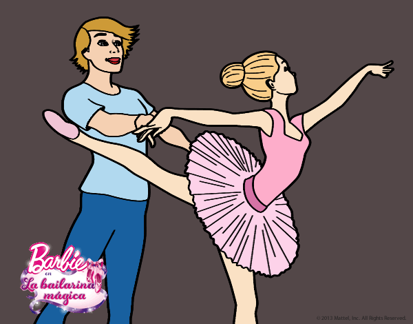 Barbie bailando ballet