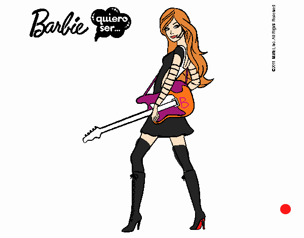 Barbie la rockera