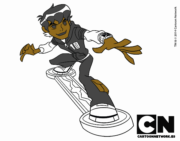 Ben 10 skateboard