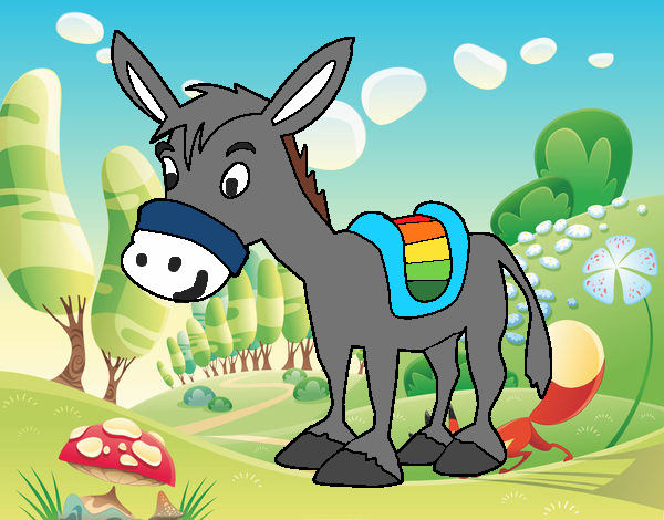 Burro de granja