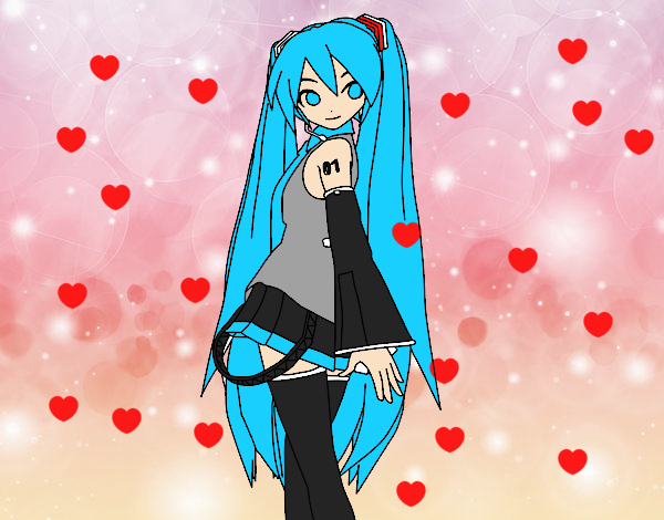 Hatsune Miku vocaloid