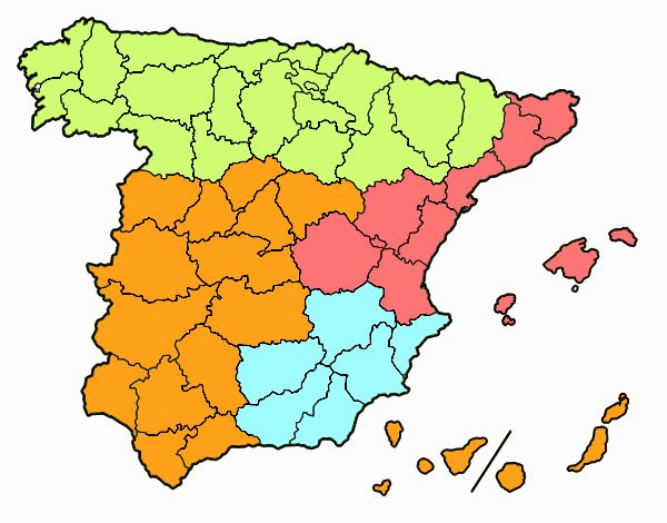 Las provincias de España