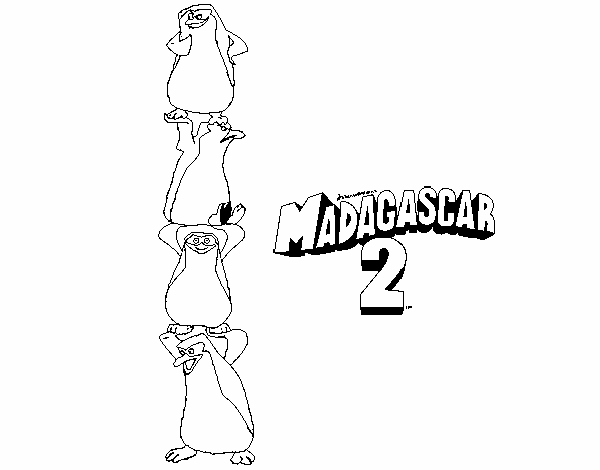 Madagascar 2 Pingüinos