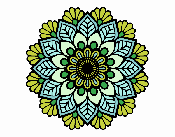 Mandala de primavera