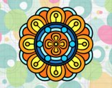 Mandala flor creativa