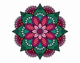 Mandala flor de primavera