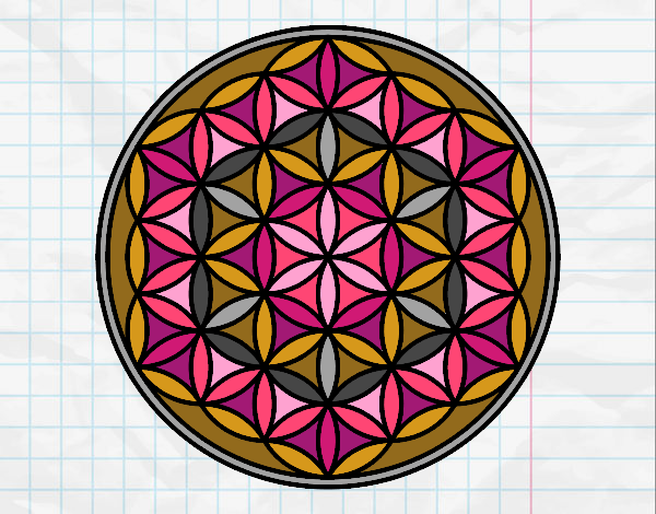 Mandala flor de vida