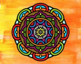 Mandala para la relajación mental