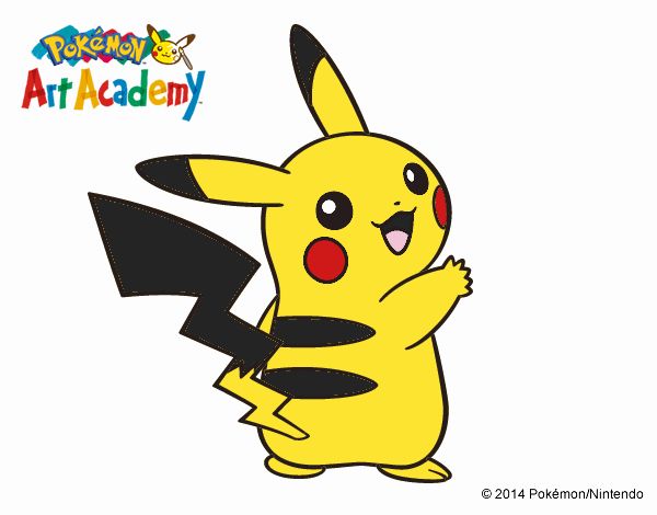 Pikachu de espaldas