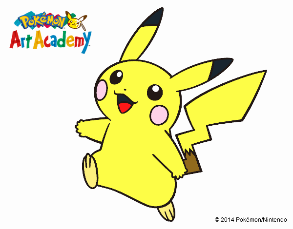 Pikachu en Pokémon Art Academy