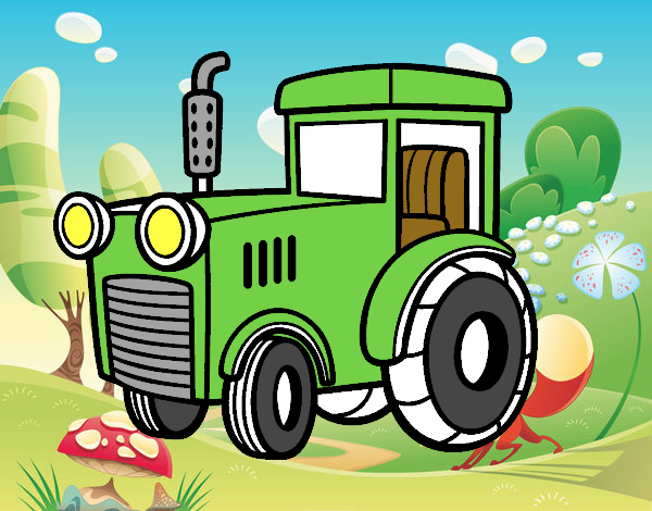 Un tractor