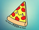 You have a pizza my heart