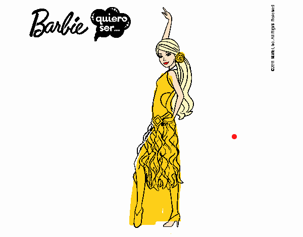 Barbie flamenca