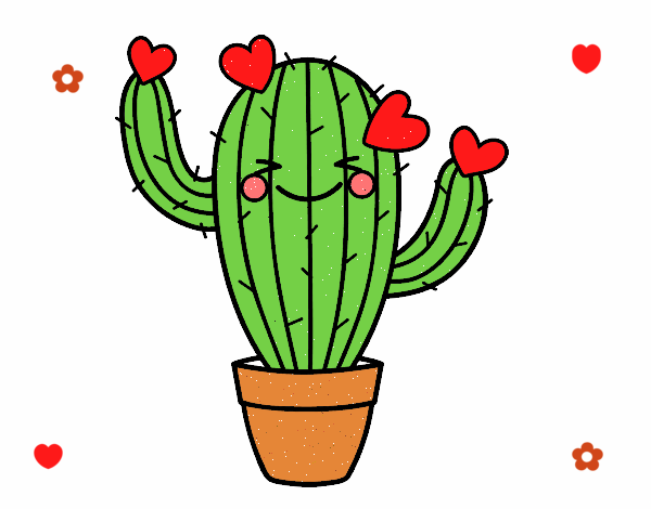 Cactus corazón