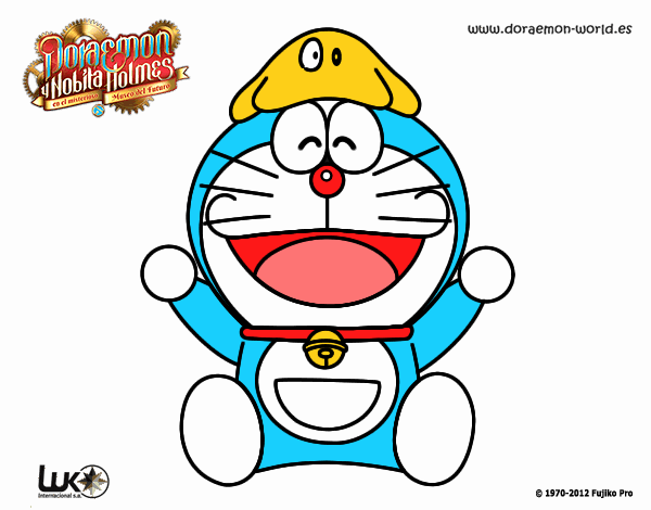 Doraemon feliz