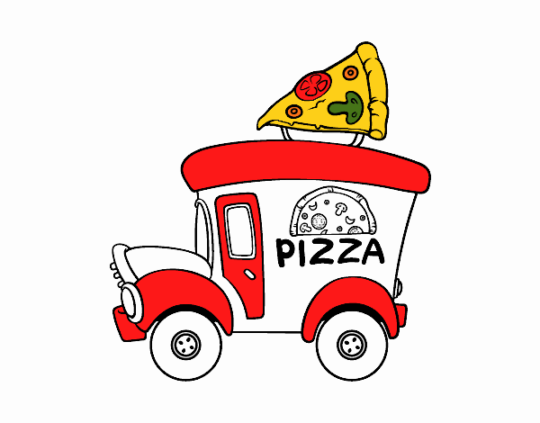 Food truck de pizza