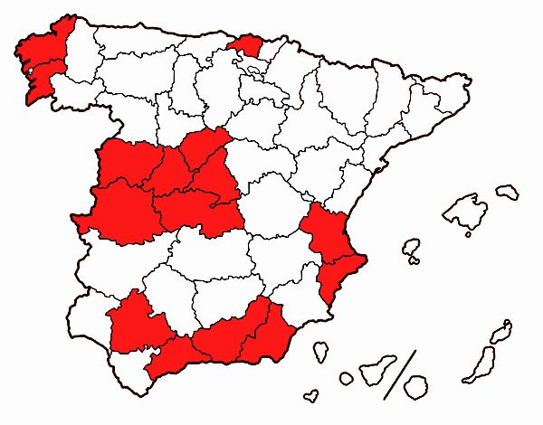 Las provincias de España