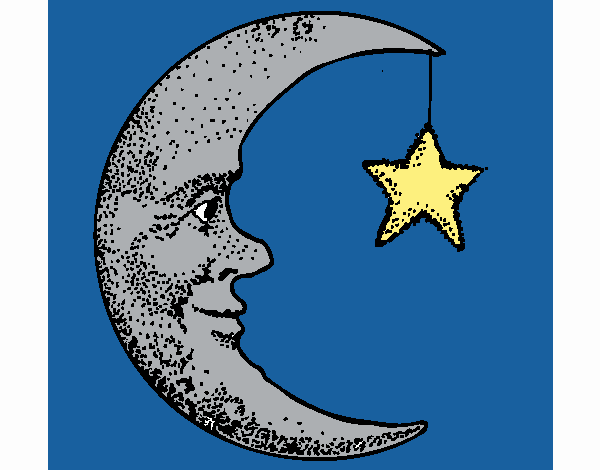 Luna y estrella