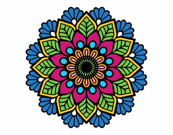 Mandala de primavera